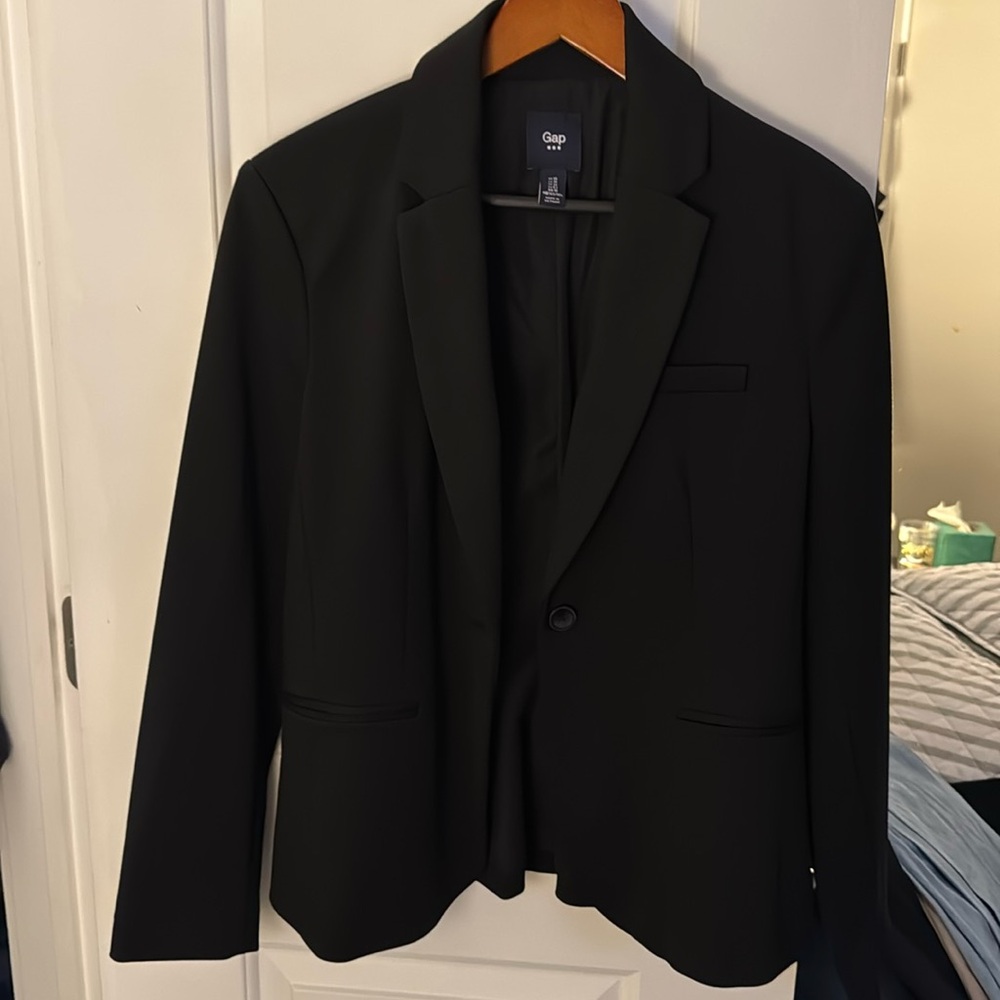 Lined heavier blazer jacket